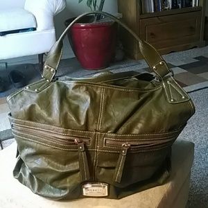 **Sold**  Rosetti forest green purse