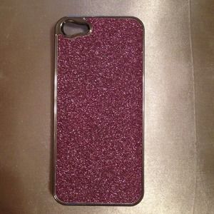Pink Glitter Charming Charlie iphone5 cover