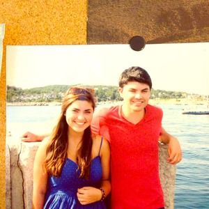 Blue bustier summer dress🌀