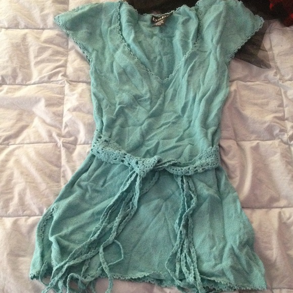 Turquoise shirt