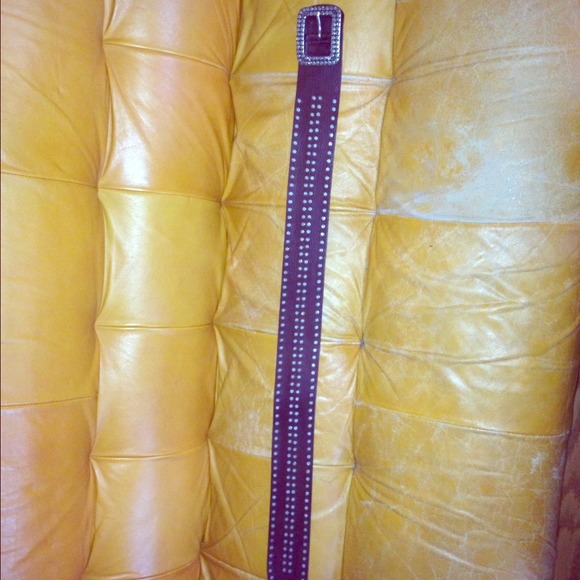 Italian leather belt