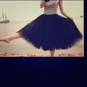 Super cute fashion toule skirt