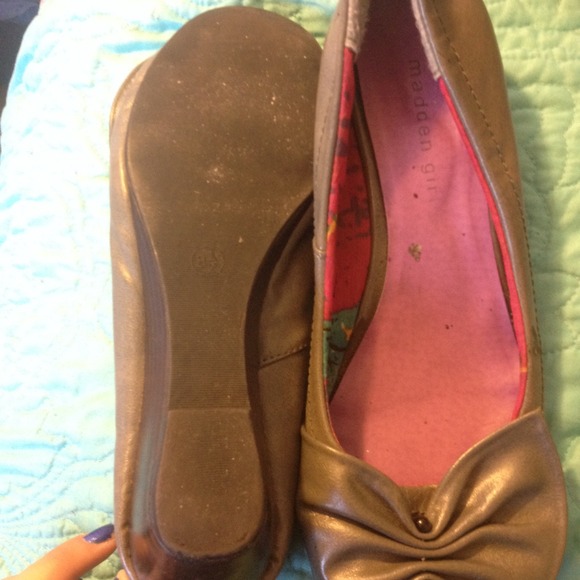 Sold Steve Madden  bow wedges - Picture 3 of 3