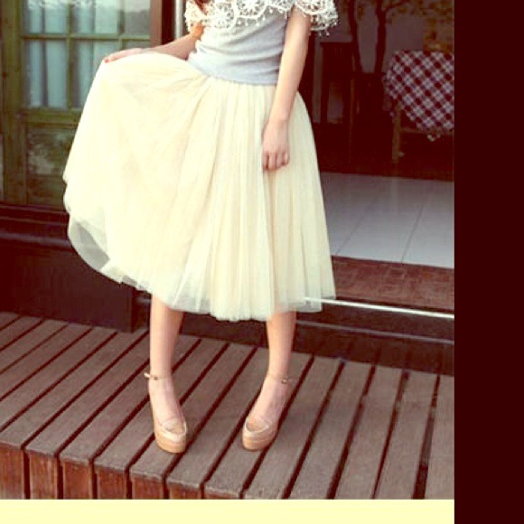 Fun toule skirt