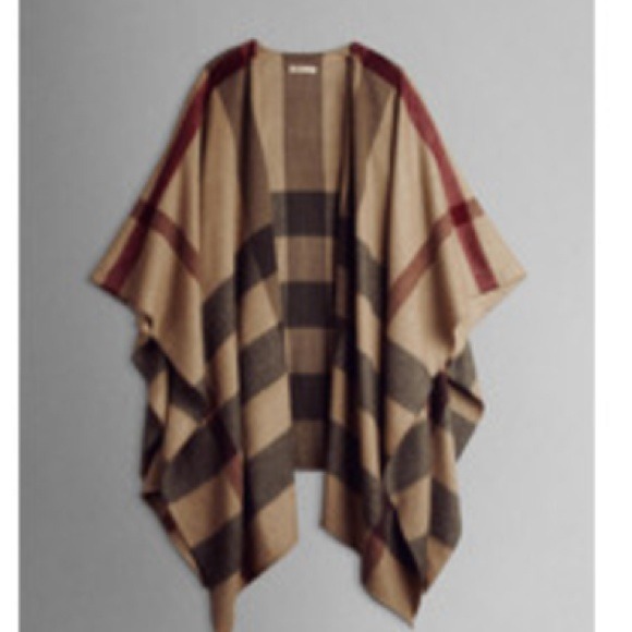 FOUND!!! Burberry Open Front Shawl - Picture 2 of 4