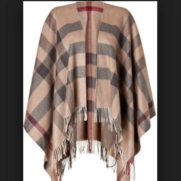 FOUND!!! Burberry Open Front Shawl - Picture 3 of 4