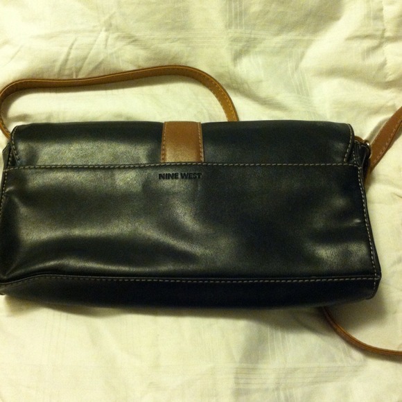 Nine West leather cross-body purse.