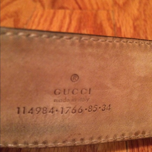 Guccisima leather Gucci belt!