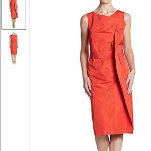 Sleeveless Silk Taffeta Dress