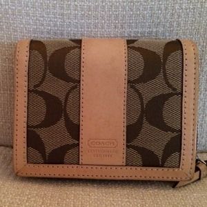 Authentic Coach wallet.