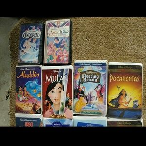 Kids movies vhs