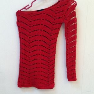 Bebe red dress worn once !