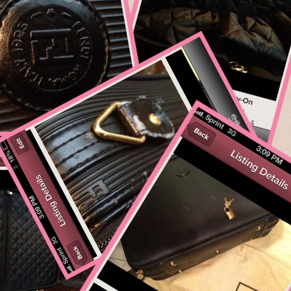 FENDI Accessories - RESERVED - FENDI VINTAGE SUITCASE/ CARRY-ON FENDI Accessories - RESERVED - FENDI VINTAGE SUITCASE/ CARRY-ON