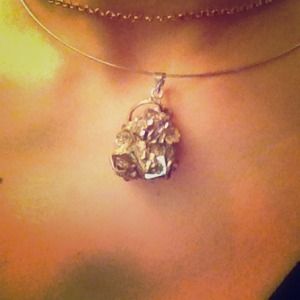 Fools Gold Nugget Pendant
