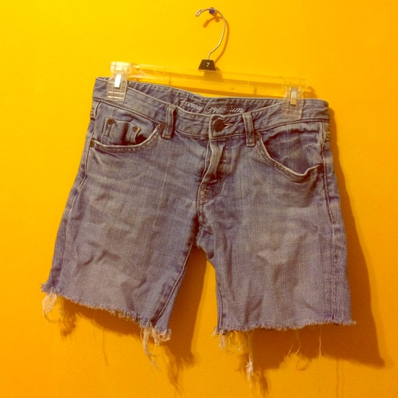 Vintage Denim cut off shorts