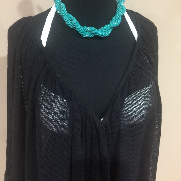 Fringed blouse coverup - Picture 3 of 4