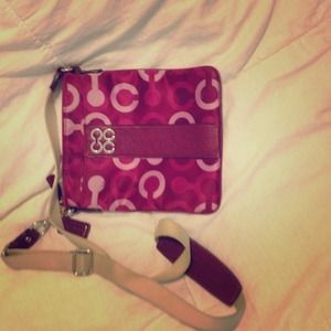 Magenta Coach Purse