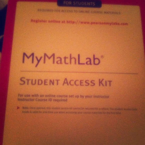 My math lab
