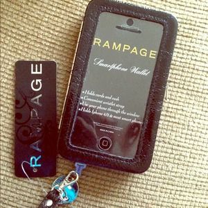 Rampage phone case // wallet. NWT