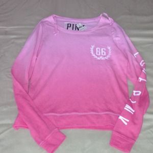 Victoria Secret Pink ombre sweater