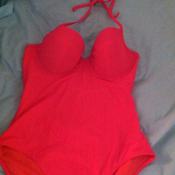 Coral one piece