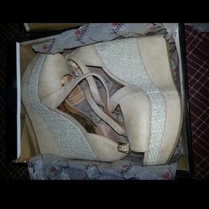 Luichiny swing platform wedges 9