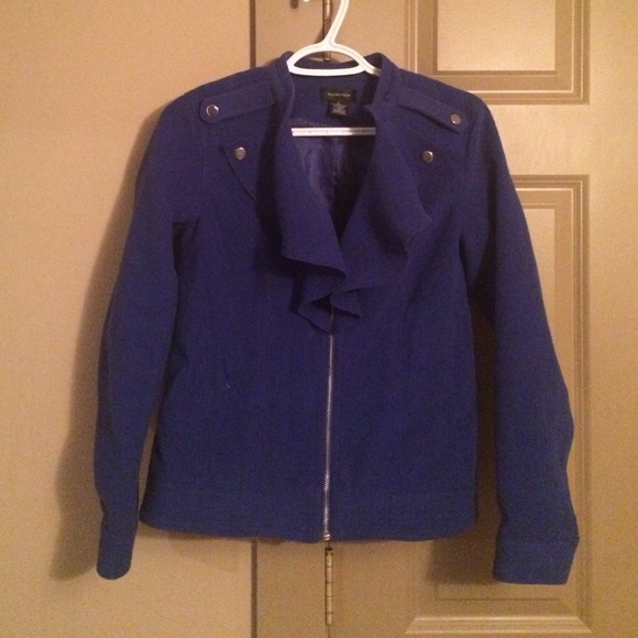 Royal blue jacket - Picture 1 of 4