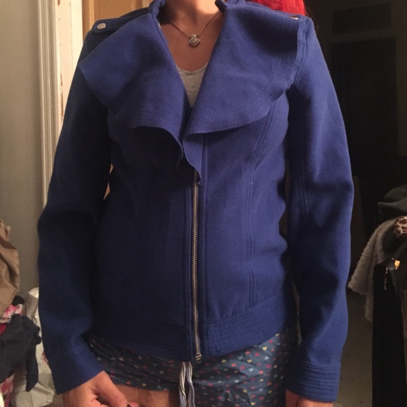 Royal blue jacket - Picture 4 of 4