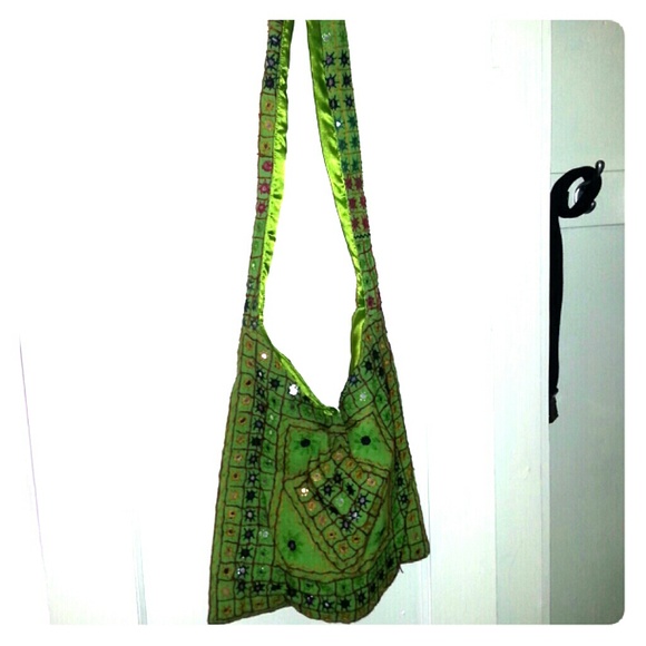 Handbags - Green tote