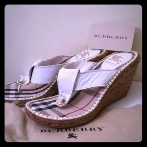 Burberry wedges