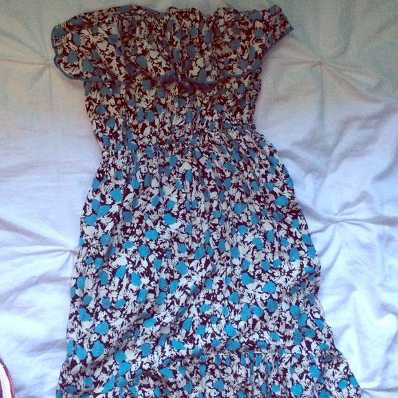 Blue dress