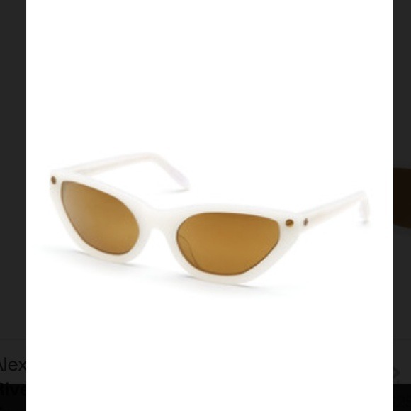 ON SALE! 🎉HP Alexander Wang White Cat Eye Glasses - Picture 2 of 4