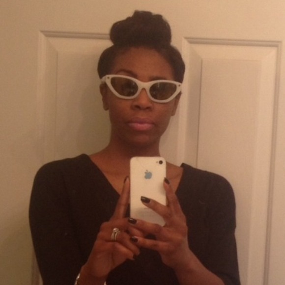 ON SALE! 🎉HP Alexander Wang White Cat Eye Glasses - Picture 4 of 4