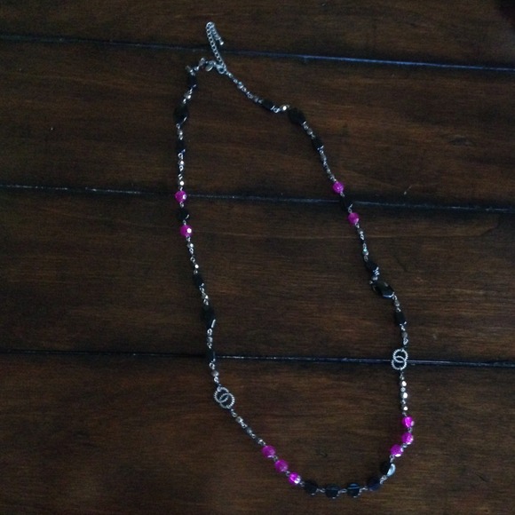 Silver Beaded Necklace