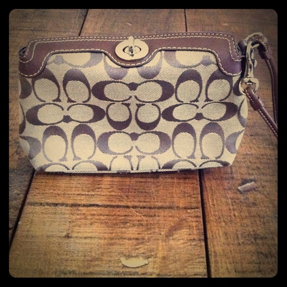 Coach wristlet