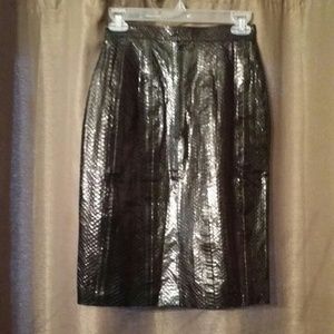 Genuine Snake skin shirt