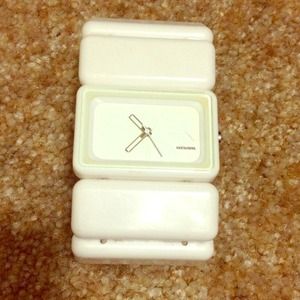 White Nixon watch