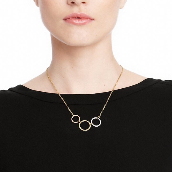 NWOT ✨Coach Open Circles Necklace - Picture 2 of 4