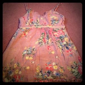 Pink Floral Cami