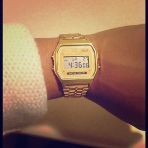  SOLD Gold Casio Watch