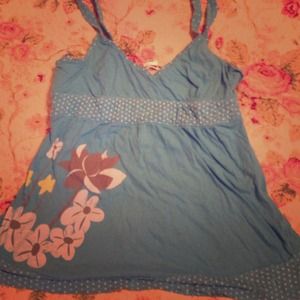 Cute Floral Tank