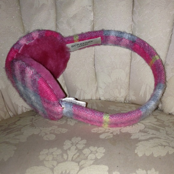 Burberry Accessories - Pink Burberry Ear Muffs