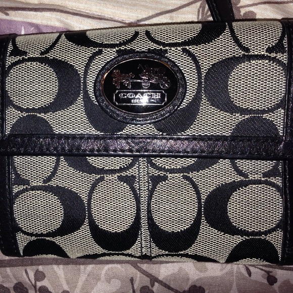 Black Coach Wallet