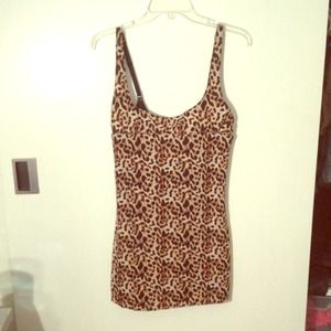 Forever 21 Cheetah Dress Slip