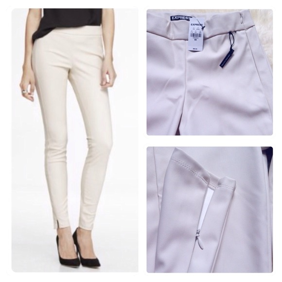 Express Pants - 🌷Faux Leather Ankle Zip Legging 🌷