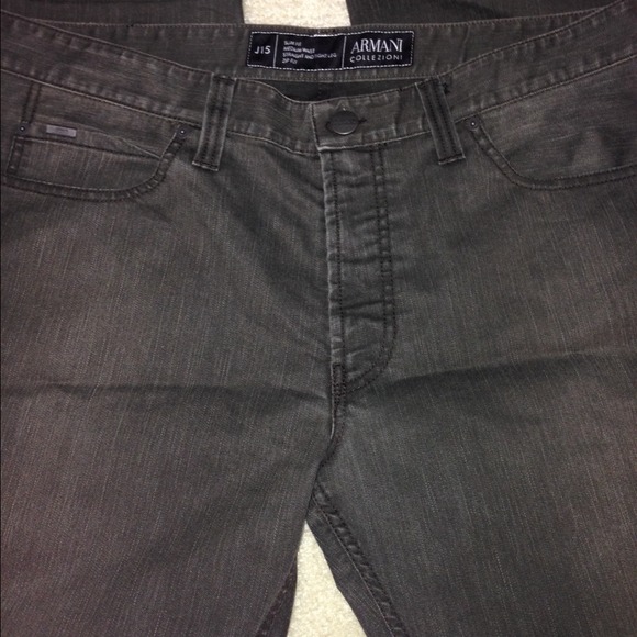 Men's Armani Slim Fit Jeans - Authentic