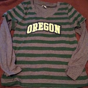 Nice 2XL oregon ducks long sleeve top