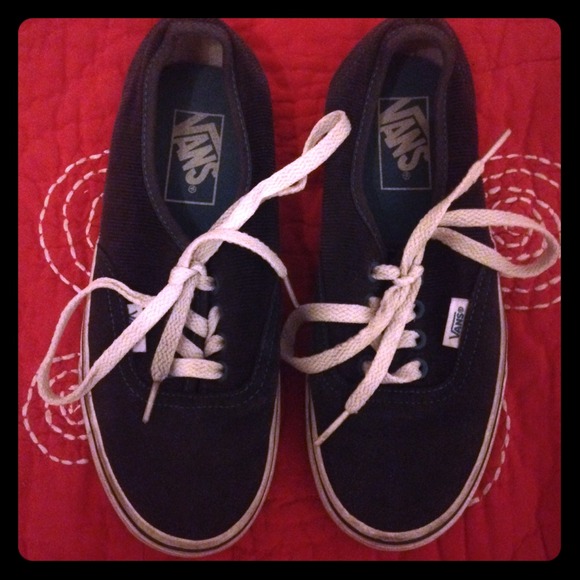 Navy blue Corduroy Vans