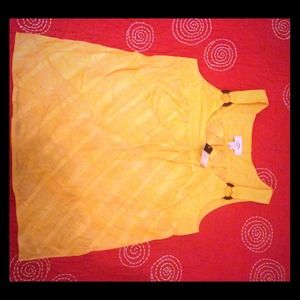 Ann Taylor yellow blouse