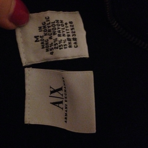 Armani Exchange black sweater - Picture 2 of 4